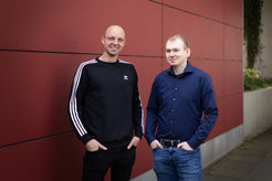 Paul Staat (on the left) and Johannes Tobisch are doing their PhDs at RUB and conducting research at the Max Planck Institute for Security and Privacy in Bochum.