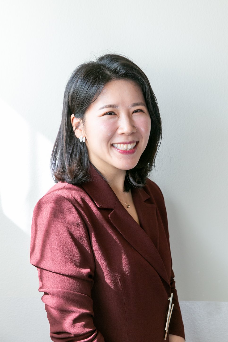 Portrait of Meeyoung Cha, Scientific Director of MPI-SP
