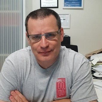 Portrait of Yuval Yarom, adjunct faculty member at MPI-SP