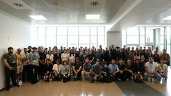 group picture of the participants at the MPI-SP 2025 Symposium on Challenges in a Digitalised Society